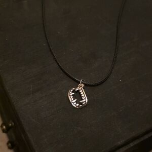 Vampire Teeth Necklace
